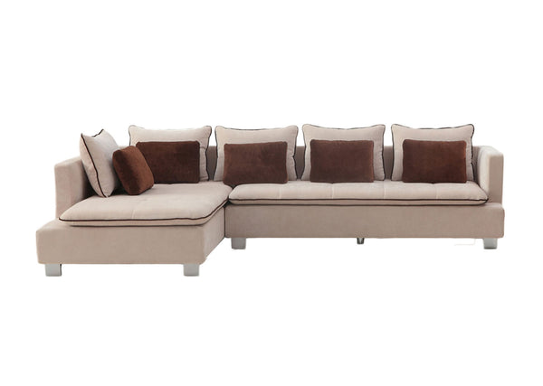 Modern Sofa Set  A113 With Chase -Bs Cream