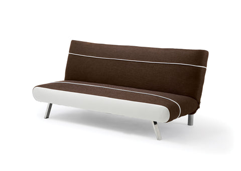 Modern Sofa Bed 3 Seater Mm 414010 Brown