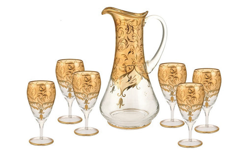 WARDA GOLD JUICE SET 7 PCS