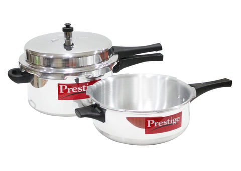 Prestige Pop 5.5 Ltr Alu Dp Combi Cooker Mpp10100