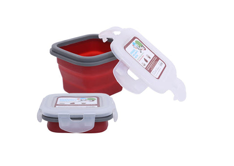 Good 2 Go Square Container 220Ml- Red G35000