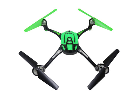 F802 High Performance Quadcopter Drone 2.4G 4CH 6 Axis Gyro RC (Green) with Camera
