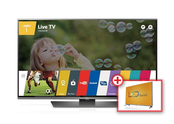 LG 55" TV LF630 + LG 32" TV LF550