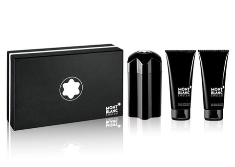 Mont Blanc Emblem Set (100ml + After Shave Balm + Shower Gel)