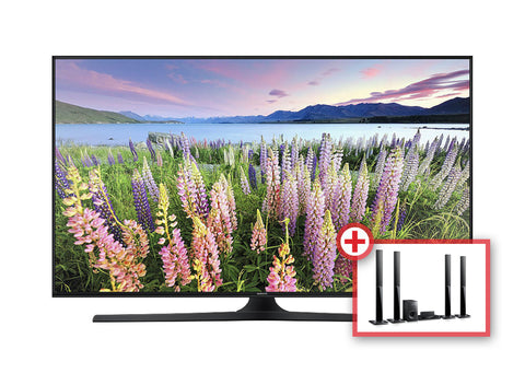 Samsung 40" TV J5100 + Samsung Home Entertainment System HT-E355