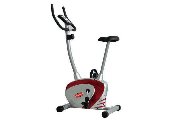 Sg372B Silver/Red Upright Bike