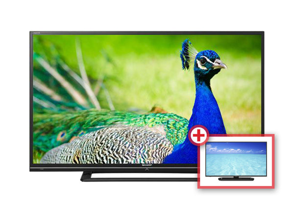 Sharp 46" TV LE450 + Sharp 32" TV LE265