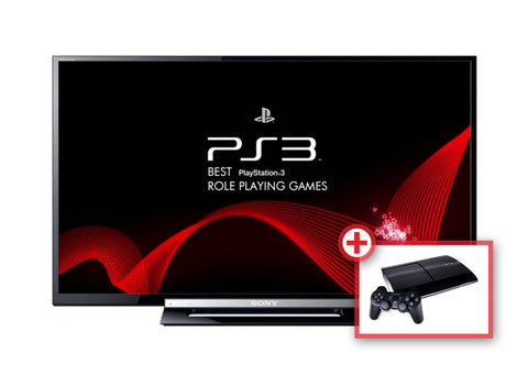 Sony 32" TV R302 + Sony Play Station 3 12GB