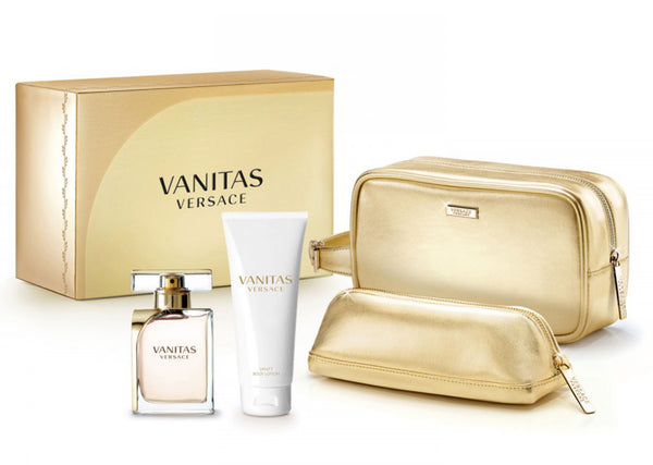 Versace Vanitas Ladies Set (100ml + Body Lotion + Pouch)