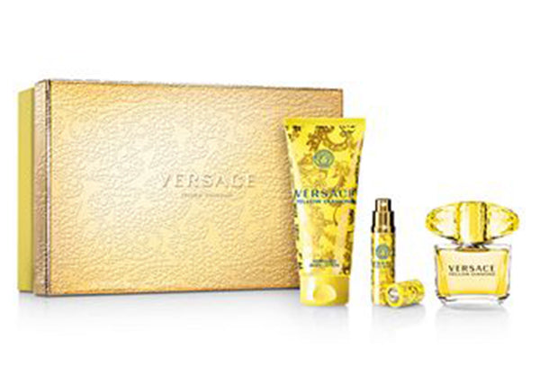 Versace Yellow Diamond Set (50ml + Body Lotion + Mini Bottle)